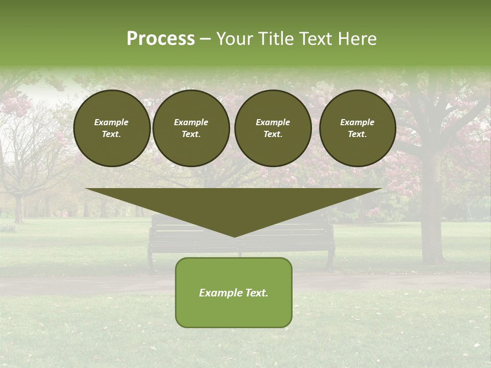 Foliage London Branches PowerPoint Template