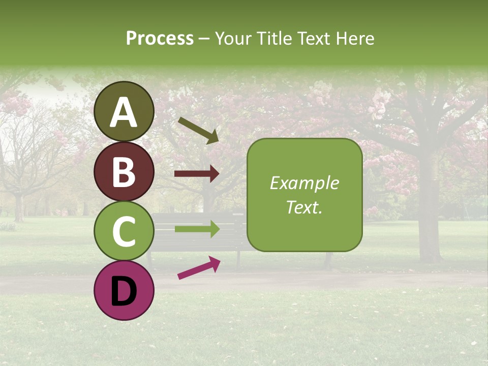 Foliage London Branches PowerPoint Template