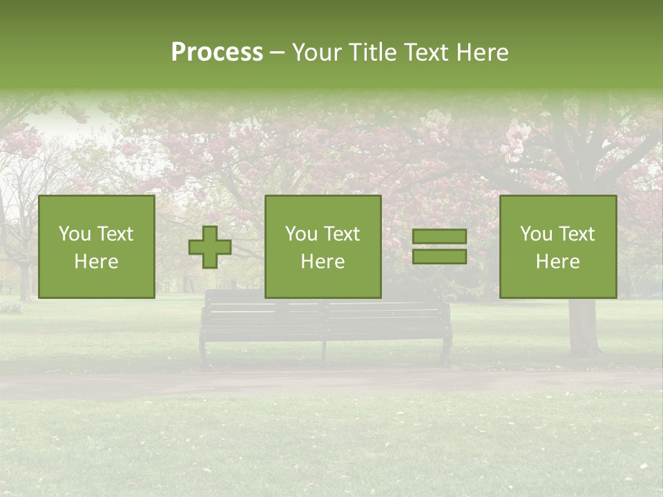 Foliage London Branches PowerPoint Template