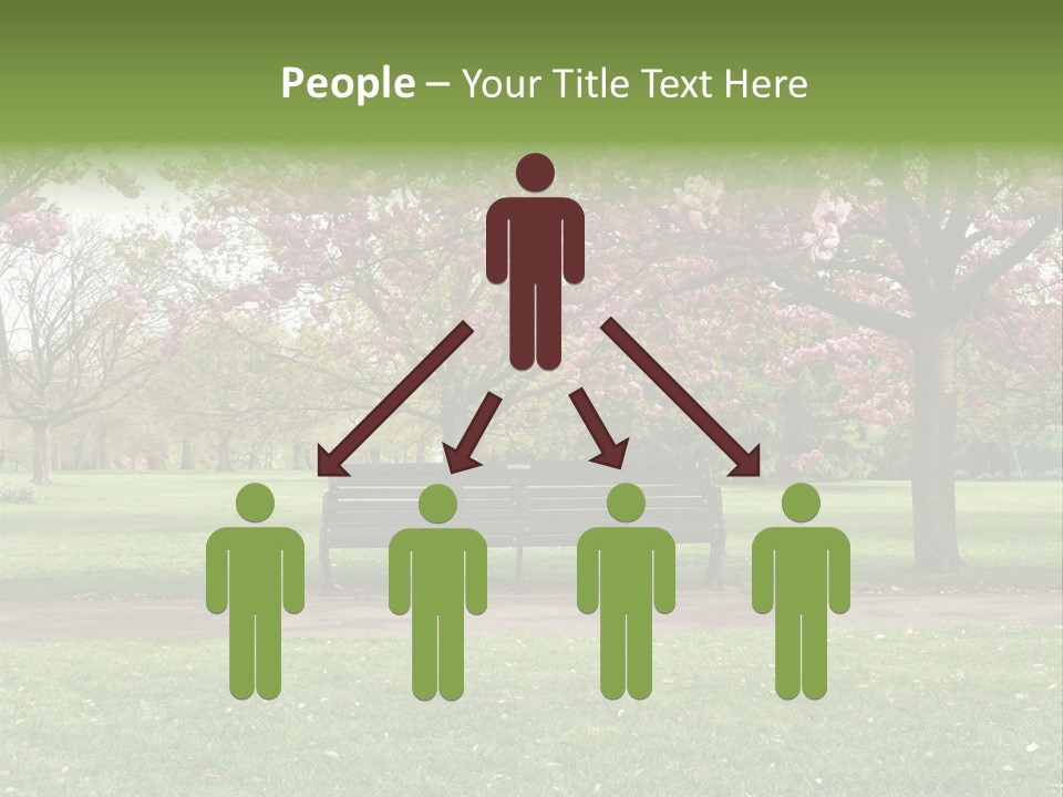 Foliage London Branches PowerPoint Template