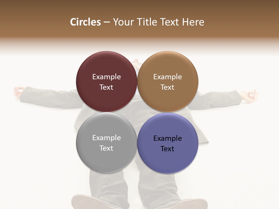 Stress Executive Fainted PowerPoint Template