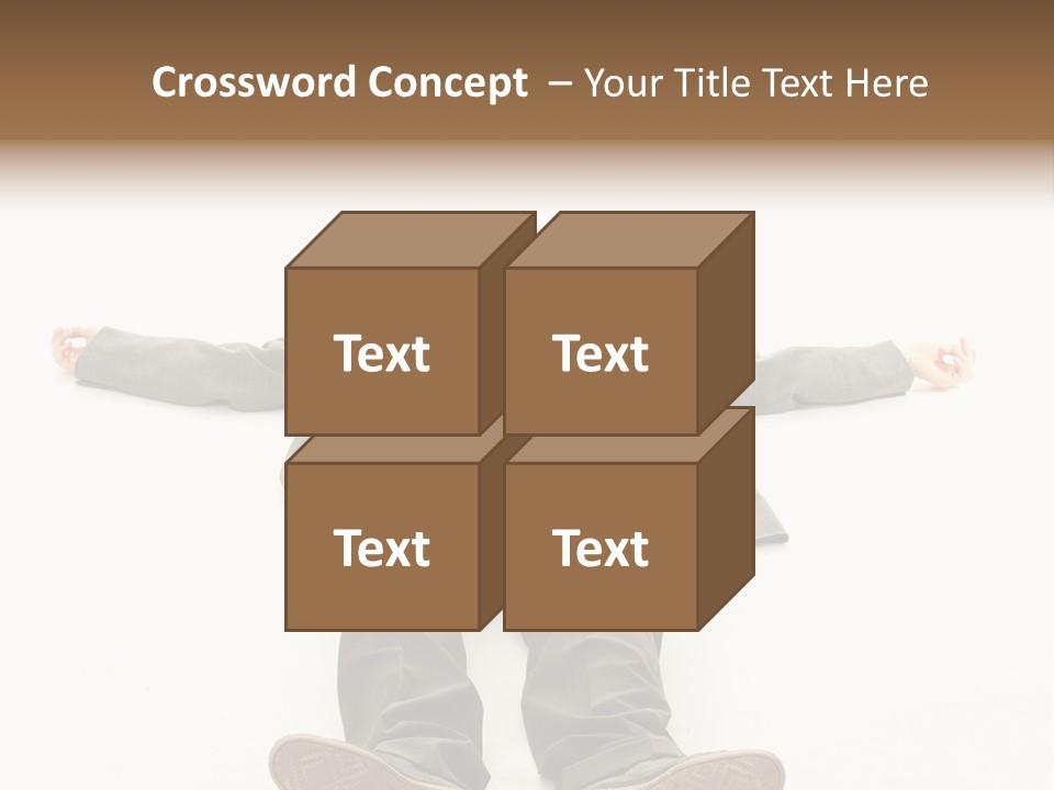 Stress Executive Fainted PowerPoint Template