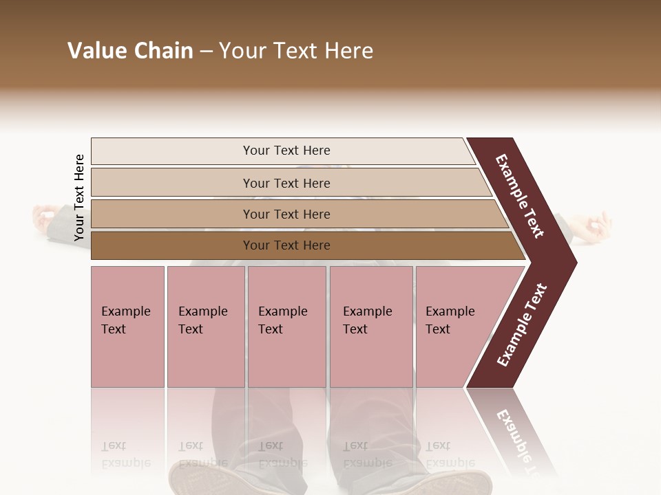 Stress Executive Fainted PowerPoint Template