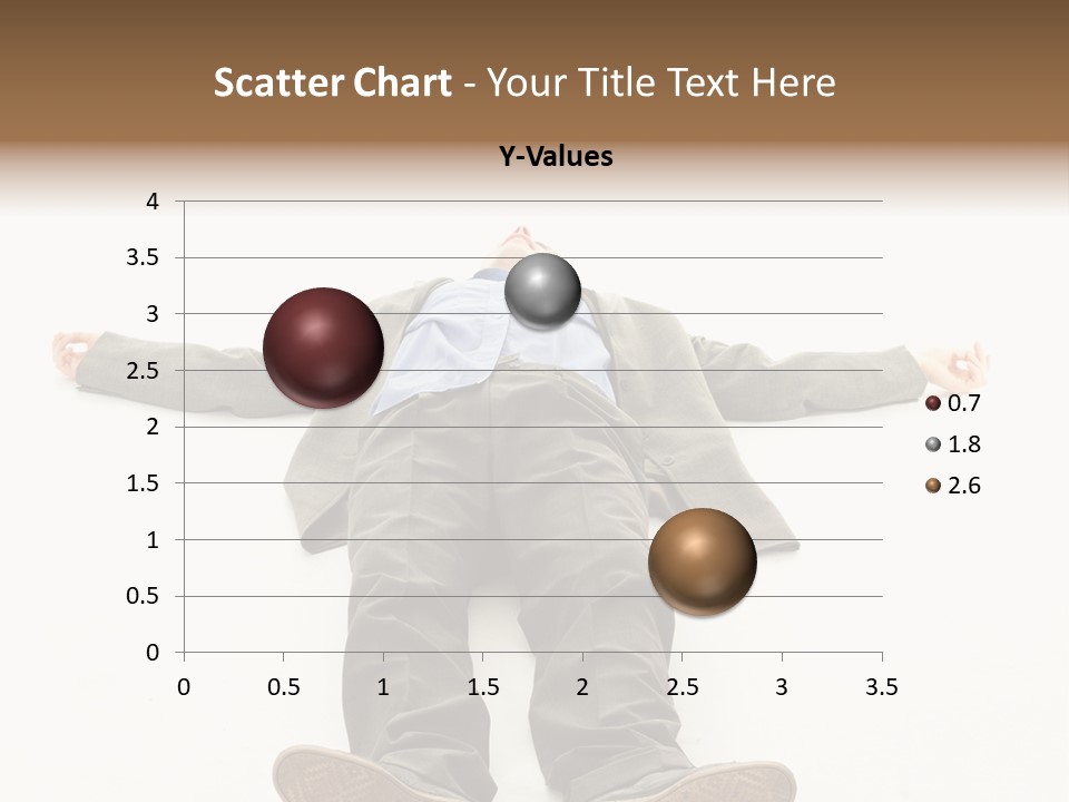 Stress Executive Fainted PowerPoint Template