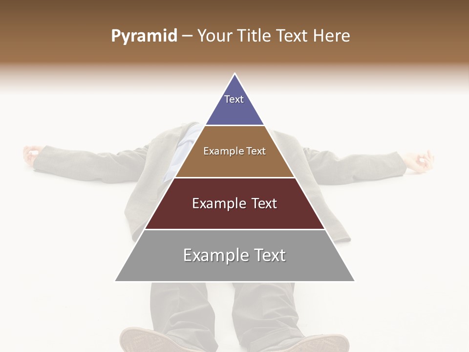 Stress Executive Fainted PowerPoint Template