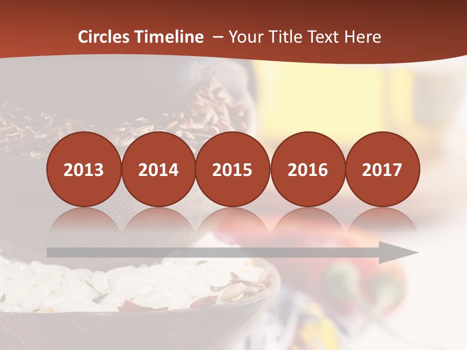 Vegetarian Dietary Basmati PowerPoint Template