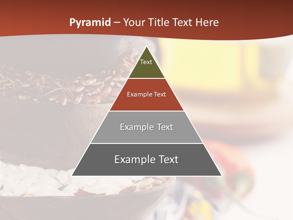 Vegetarian Dietary Basmati PowerPoint Template