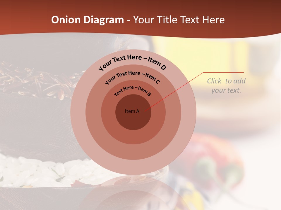 Vegetarian Dietary Basmati PowerPoint Template