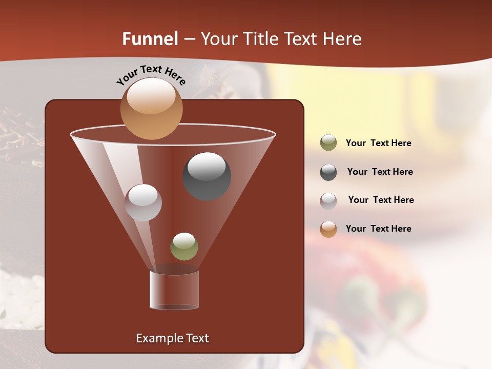 Vegetarian Dietary Basmati PowerPoint Template