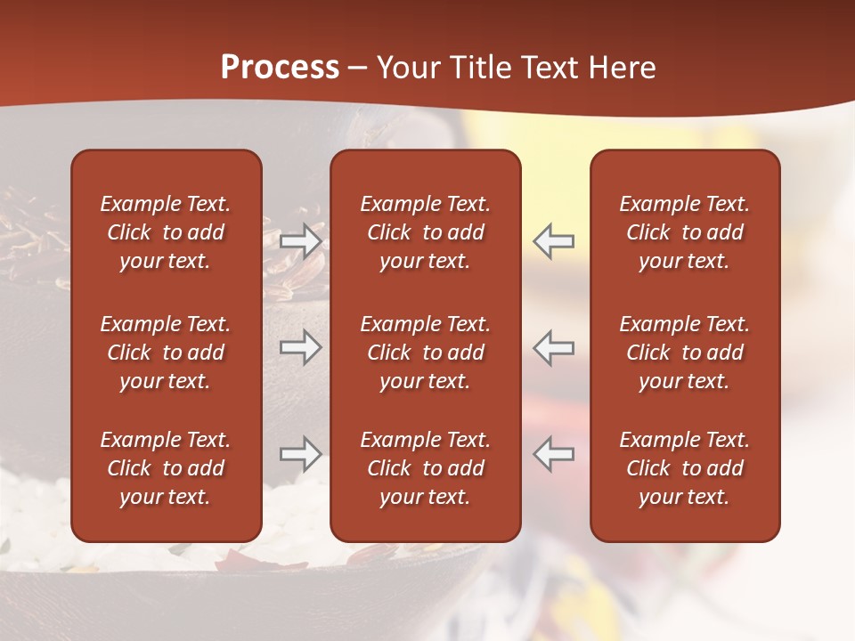 Vegetarian Dietary Basmati PowerPoint Template