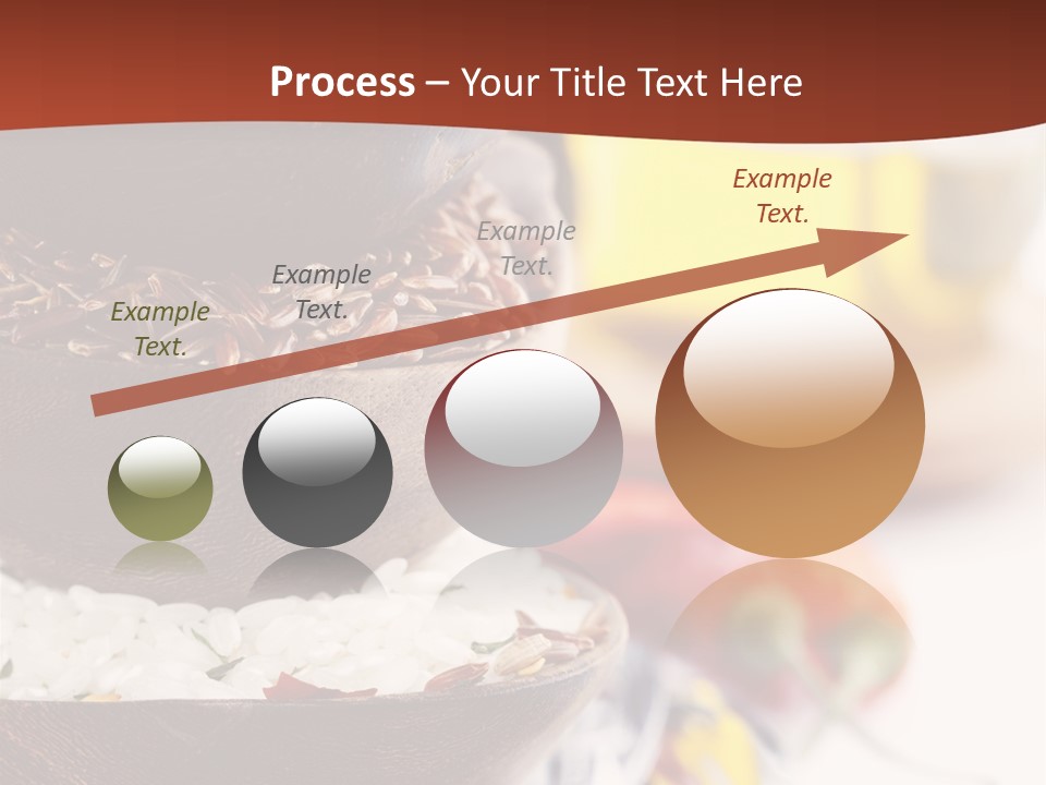 Vegetarian Dietary Basmati PowerPoint Template