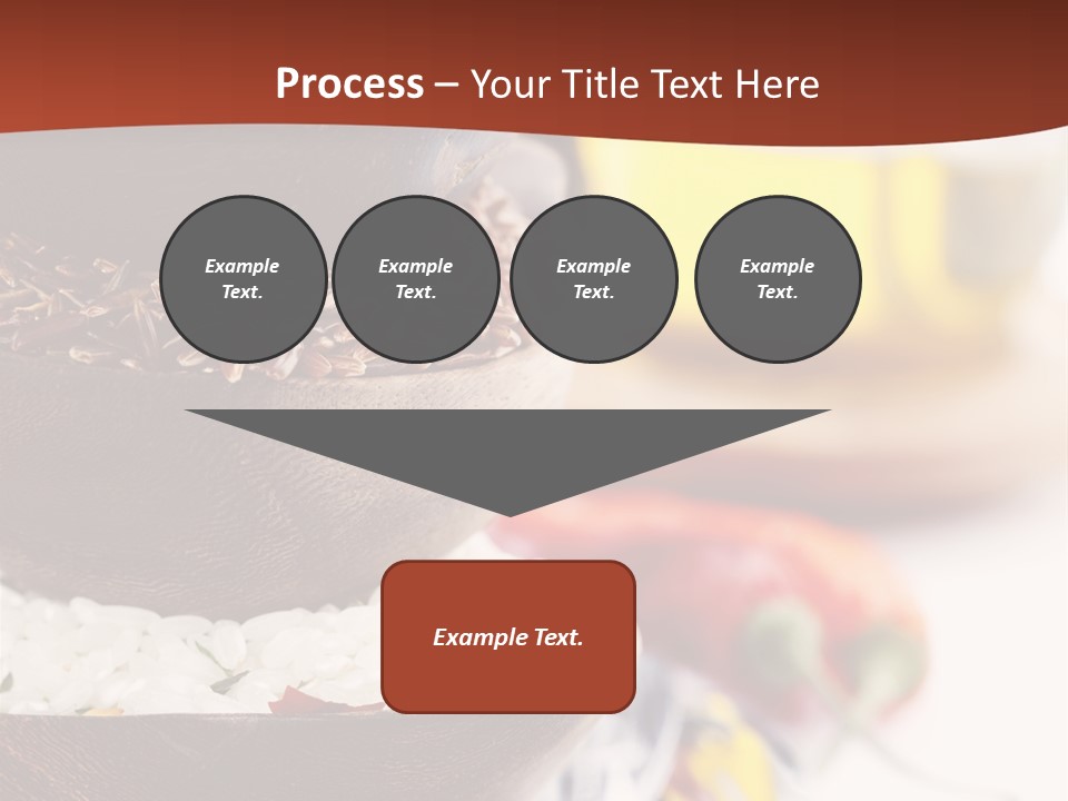 Vegetarian Dietary Basmati PowerPoint Template