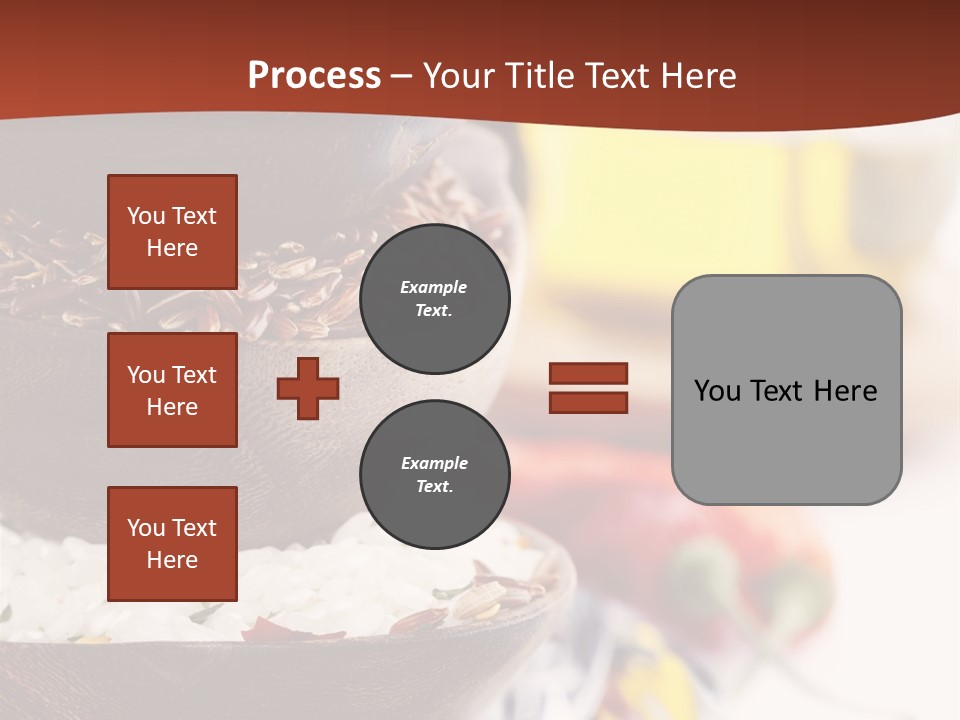 Vegetarian Dietary Basmati PowerPoint Template