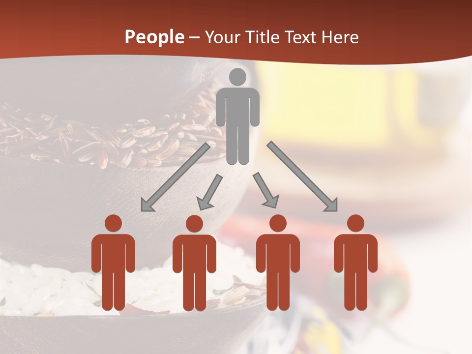 Vegetarian Dietary Basmati PowerPoint Template