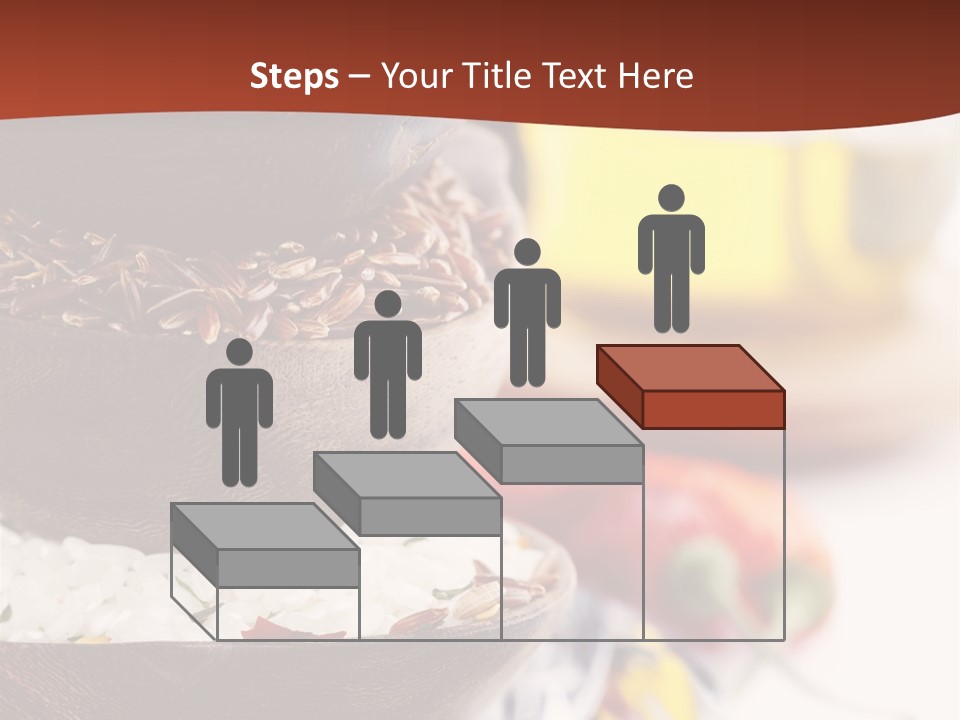 Vegetarian Dietary Basmati PowerPoint Template