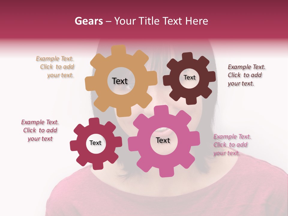 Background Teeth Jaw PowerPoint Template