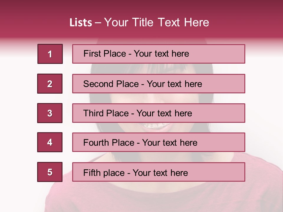 Background Teeth Jaw PowerPoint Template