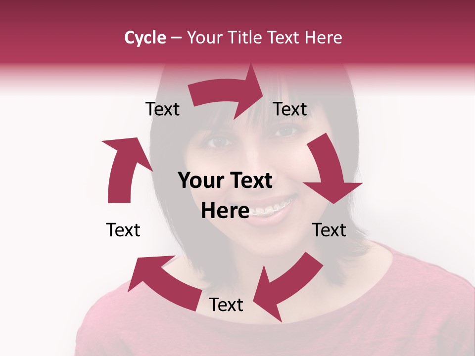 Background Teeth Jaw PowerPoint Template