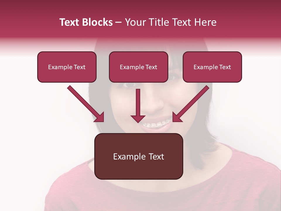 Background Teeth Jaw PowerPoint Template