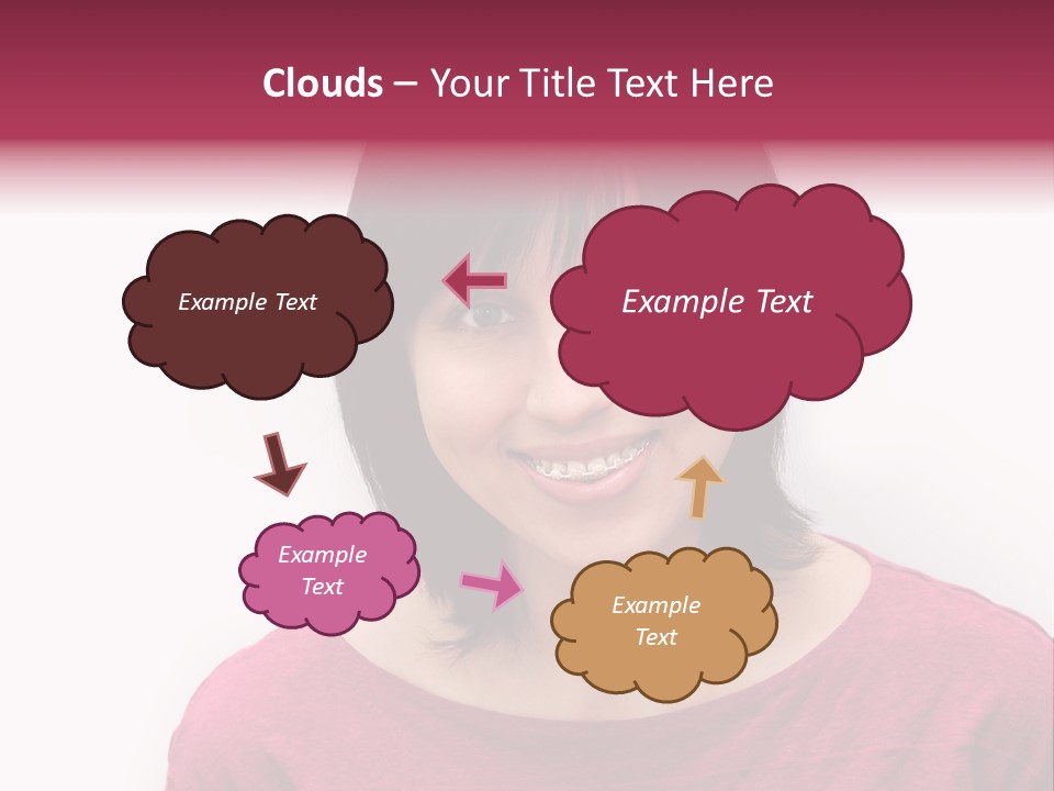 Background Teeth Jaw PowerPoint Template