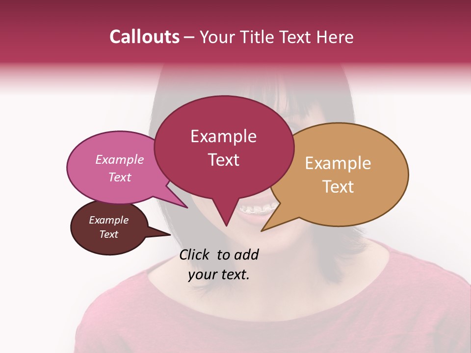 Background Teeth Jaw PowerPoint Template