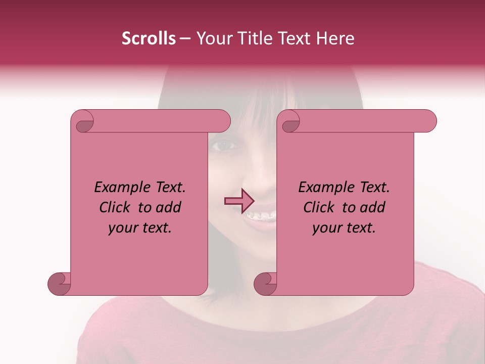 Background Teeth Jaw PowerPoint Template