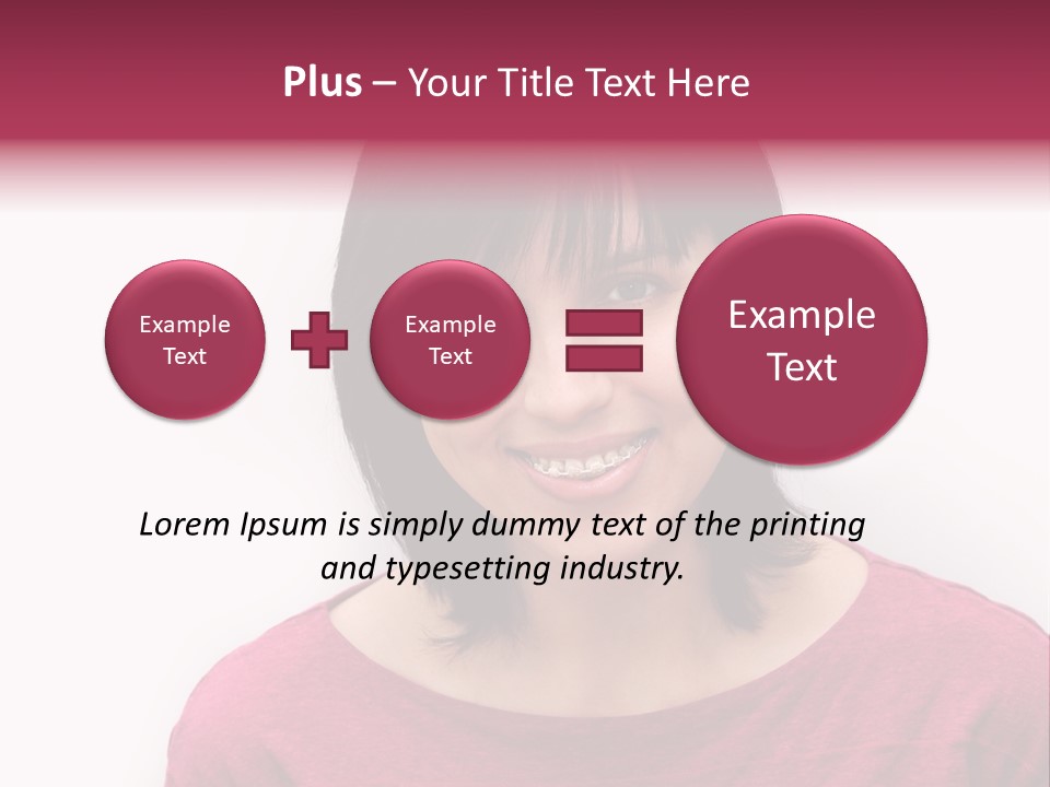 Background Teeth Jaw PowerPoint Template