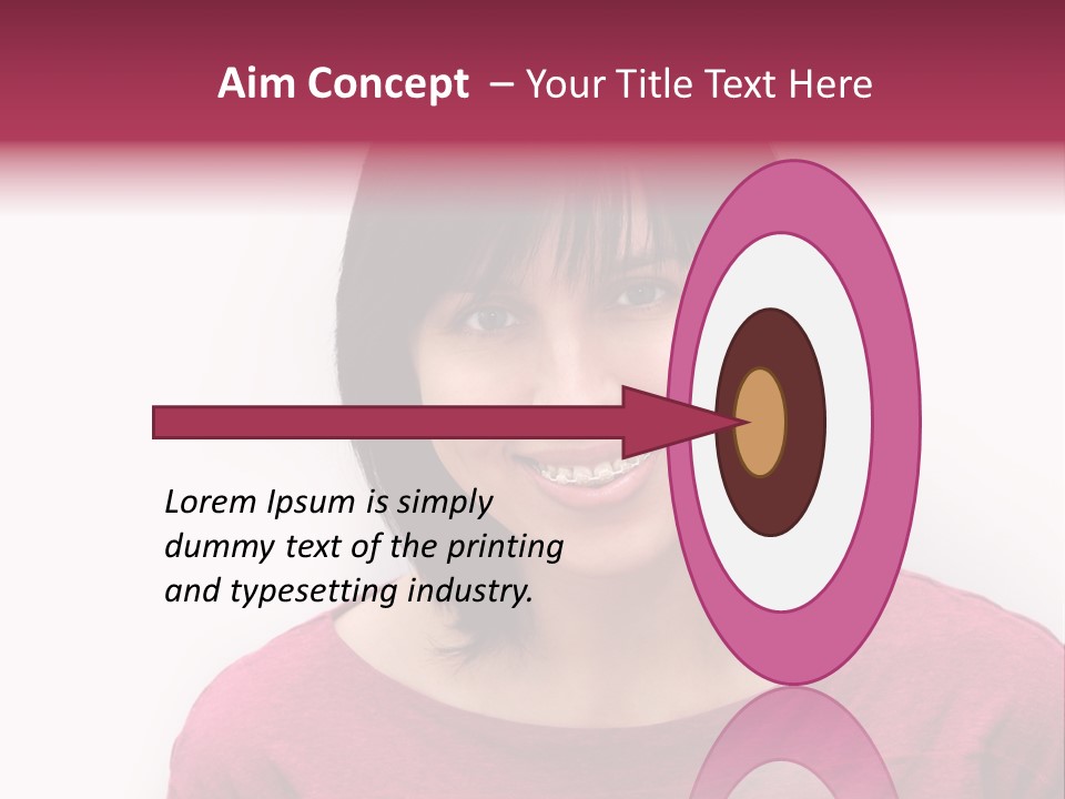 Background Teeth Jaw PowerPoint Template