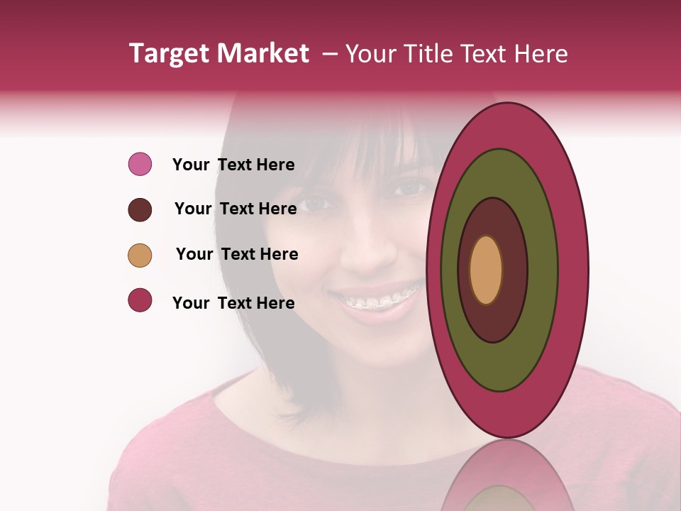 Background Teeth Jaw PowerPoint Template