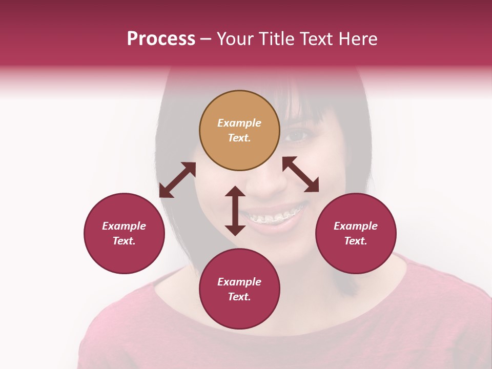 Background Teeth Jaw PowerPoint Template