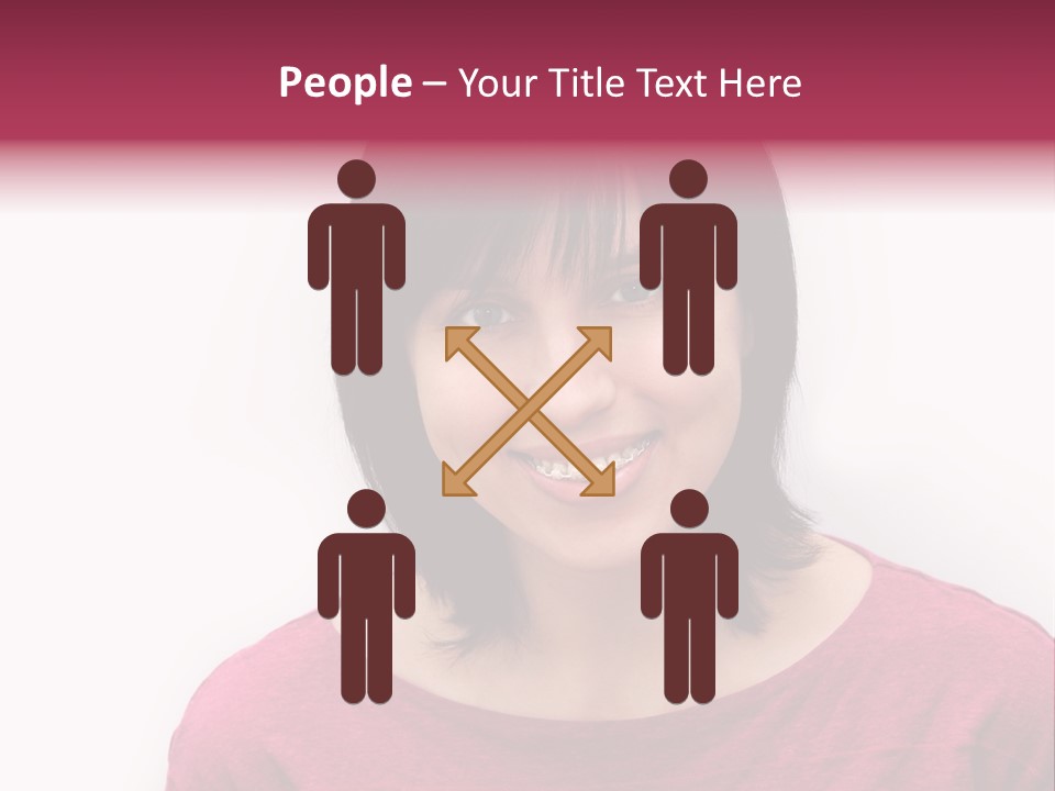 Background Teeth Jaw PowerPoint Template