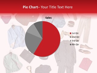 A Bunch Of Clothes That Are On A Table PowerPoint Template