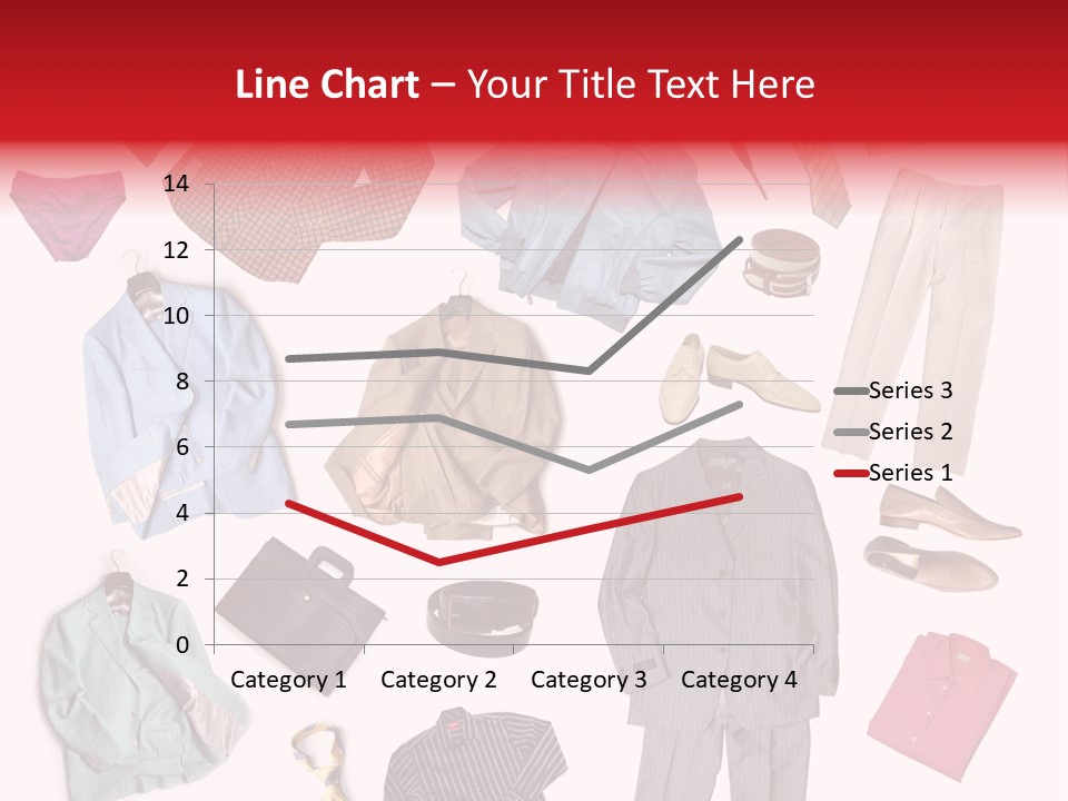 A Bunch Of Clothes That Are On A Table PowerPoint Template