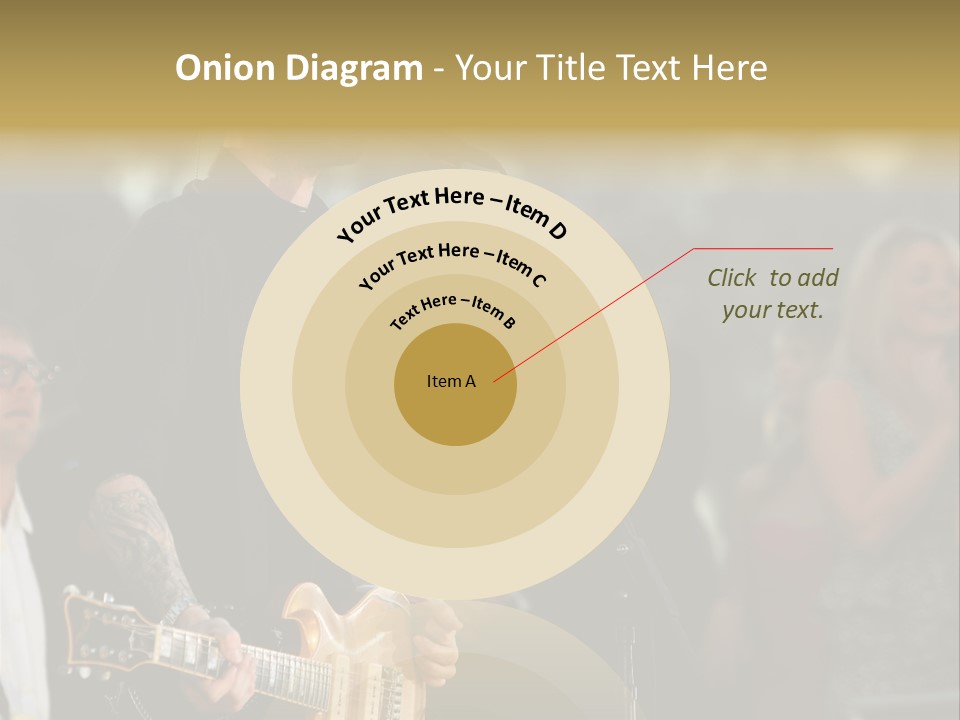 A Man Singing Into A Microphone While Holding A Guitar PowerPoint Template