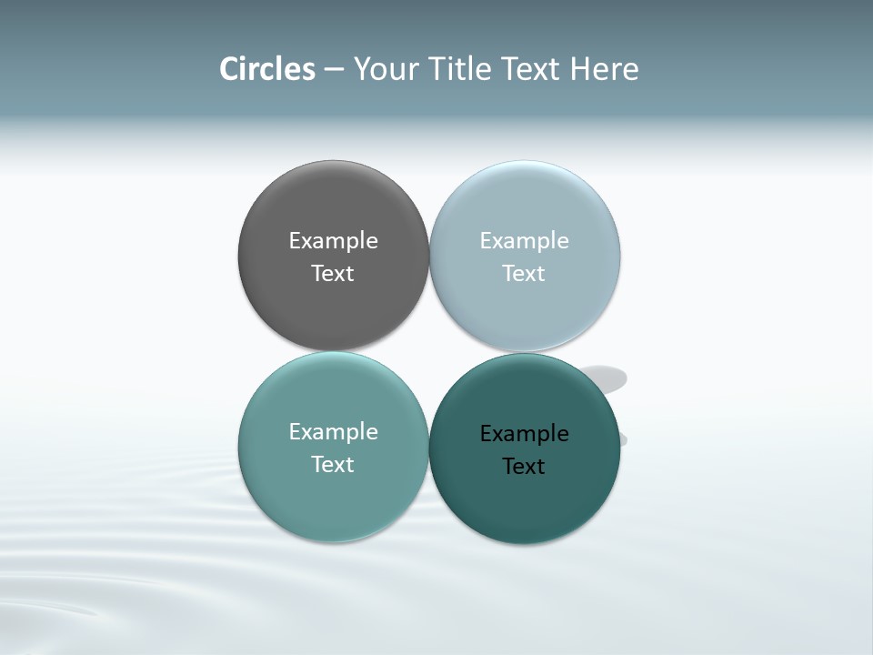 Concentration Stone Garden PowerPoint Template