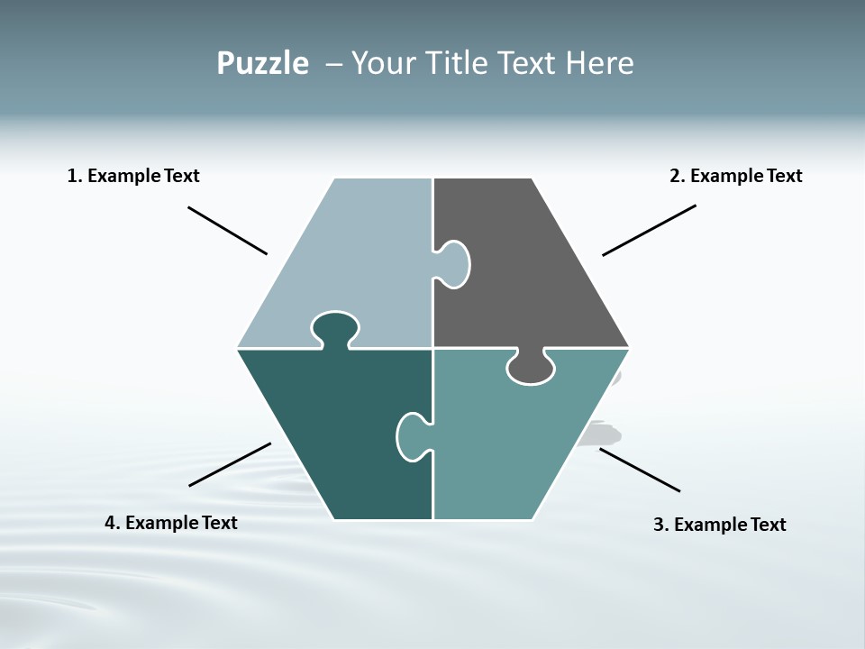 Concentration Stone Garden PowerPoint Template