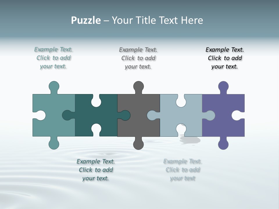 Concentration Stone Garden PowerPoint Template