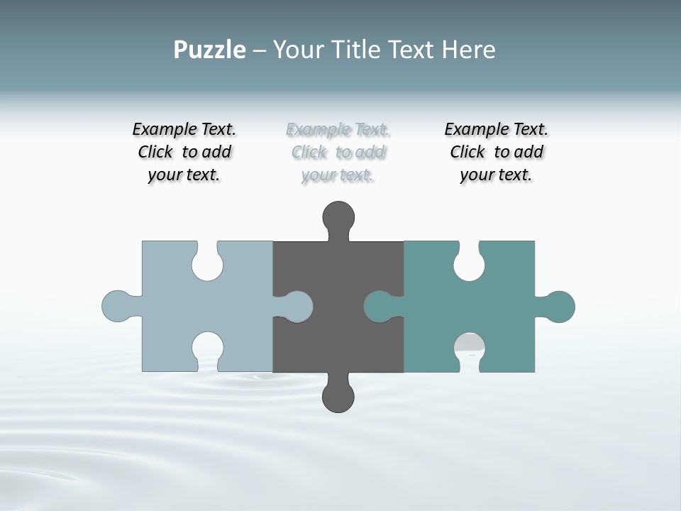 Concentration Stone Garden PowerPoint Template