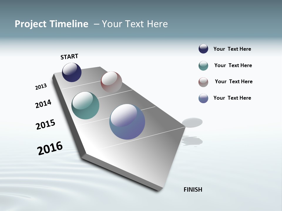 Concentration Stone Garden PowerPoint Template