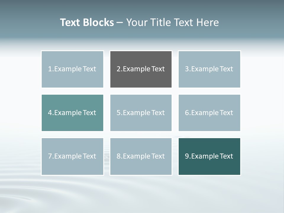 Concentration Stone Garden PowerPoint Template