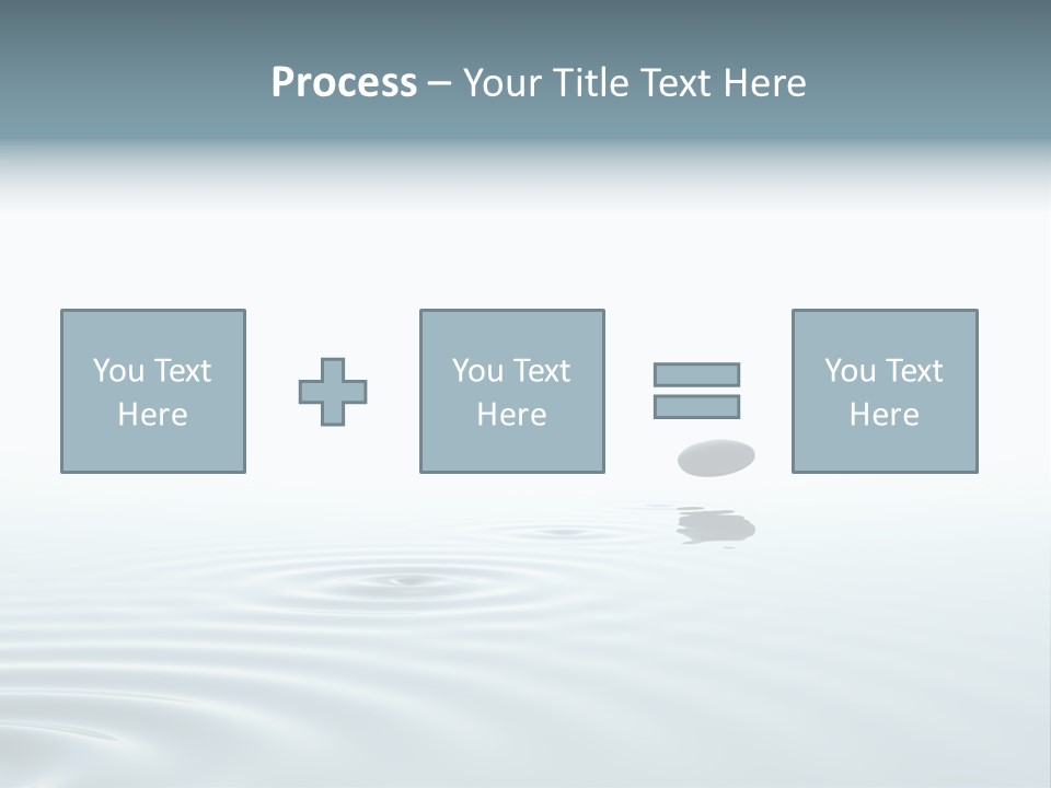 Concentration Stone Garden PowerPoint Template