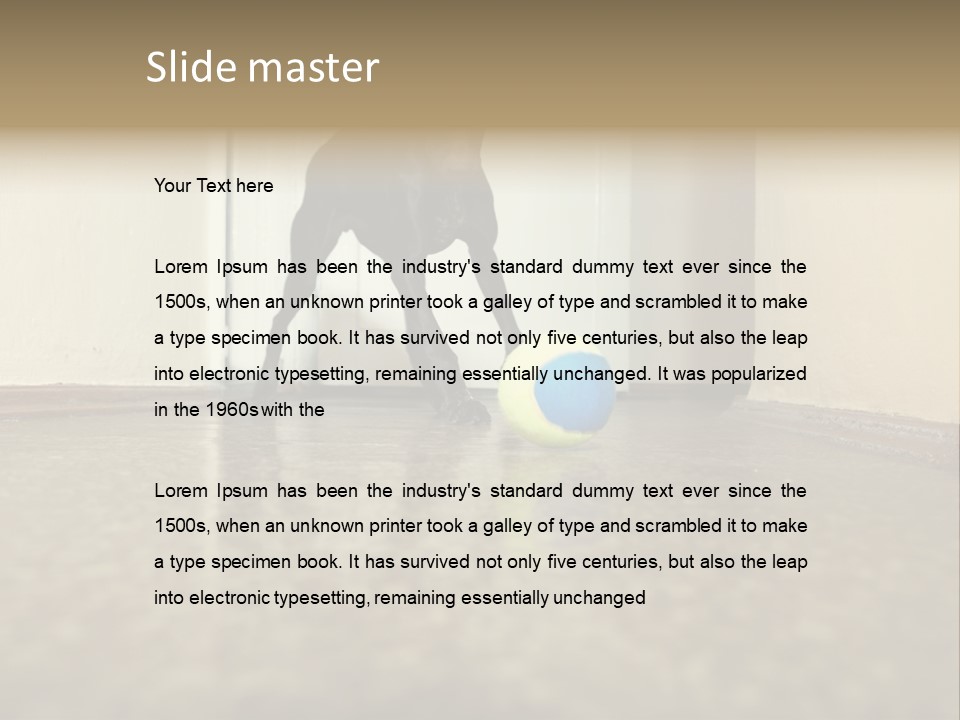 Motion Speed Cute PowerPoint Template