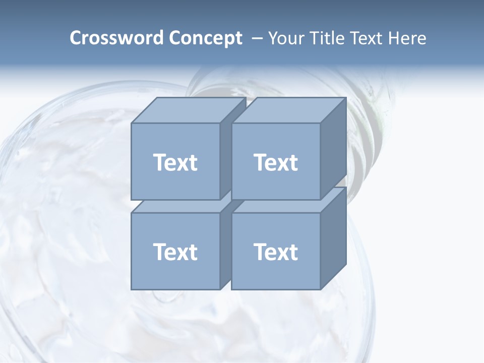Cool Beverage Purity PowerPoint Template