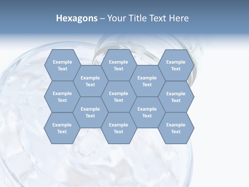 Cool Beverage Purity PowerPoint Template