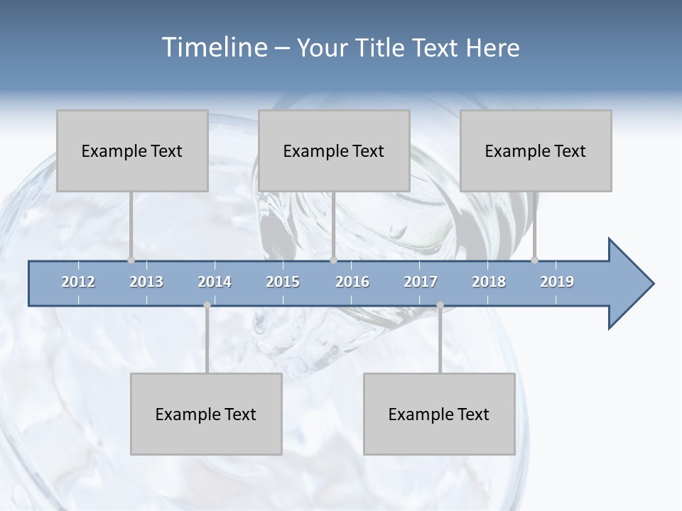 Cool Beverage Purity PowerPoint Template