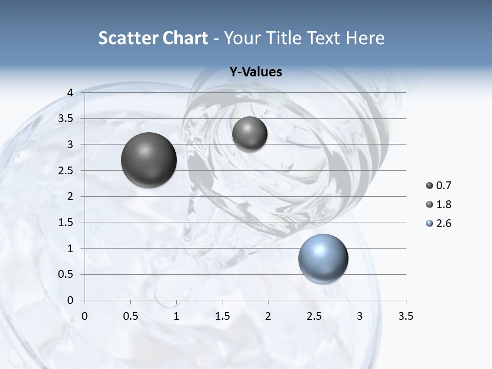 Cool Beverage Purity PowerPoint Template