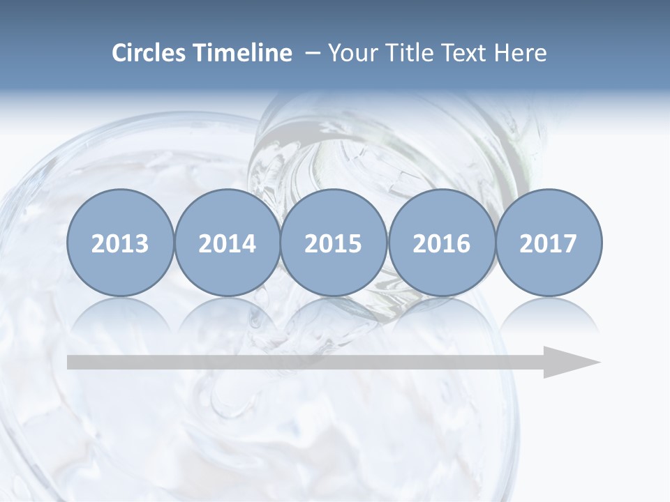 Cool Beverage Purity PowerPoint Template