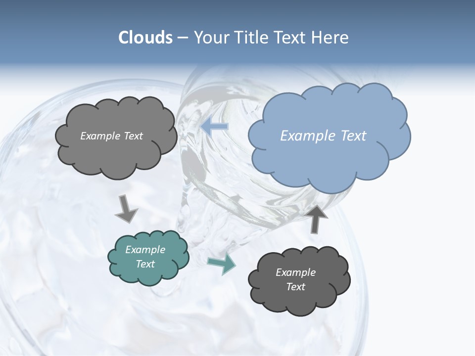 Cool Beverage Purity PowerPoint Template