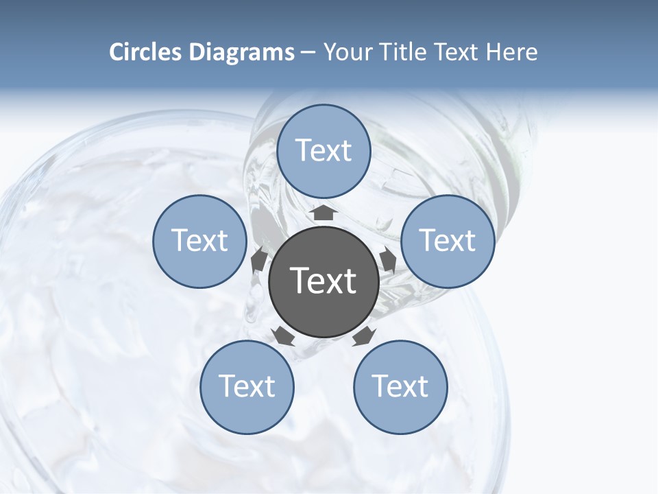 Cool Beverage Purity PowerPoint Template