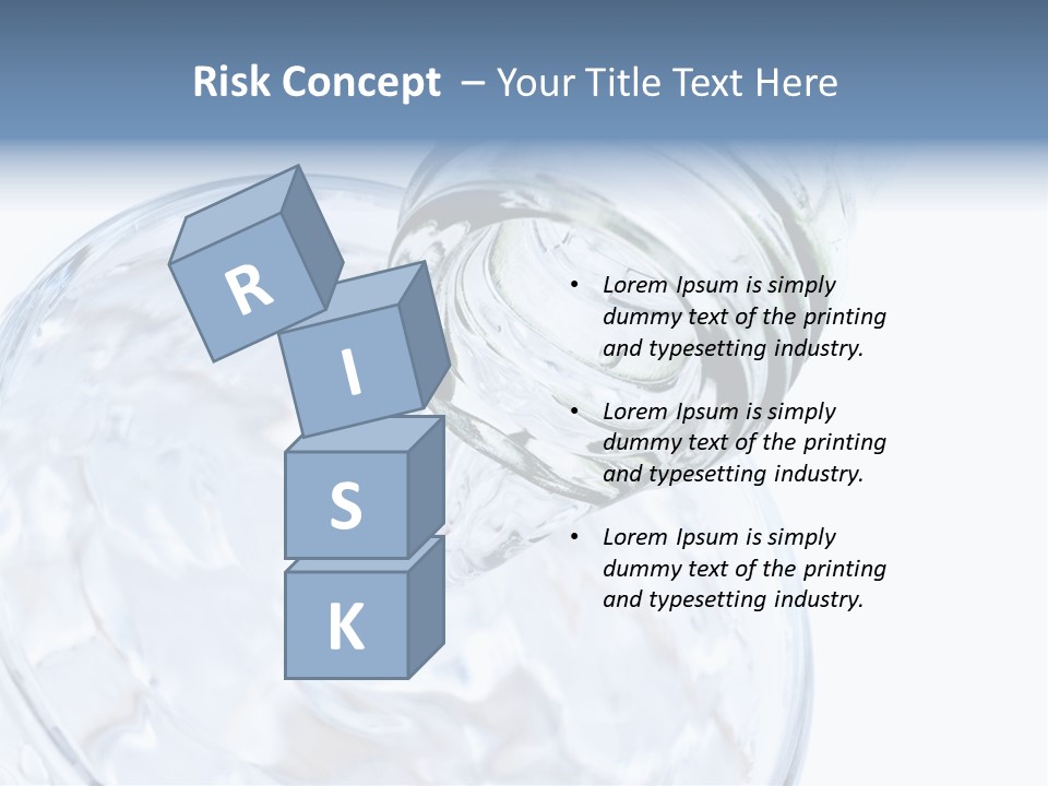 Cool Beverage Purity PowerPoint Template